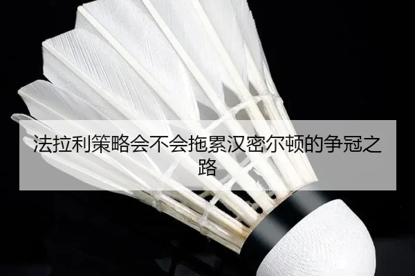 法拉利策略会不会拖累汉密尔顿的争冠之路